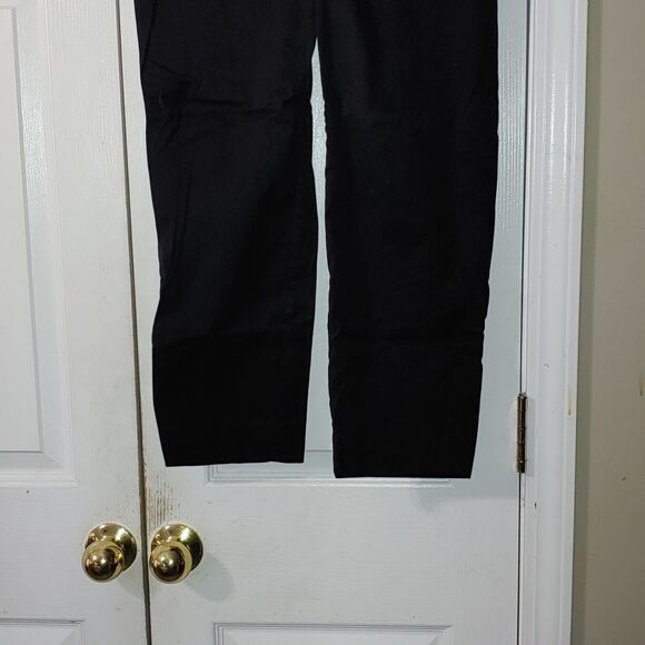 Talbots black The Perfect Crop Pant  Sz 2 NWOT - Picture 2 of 7
